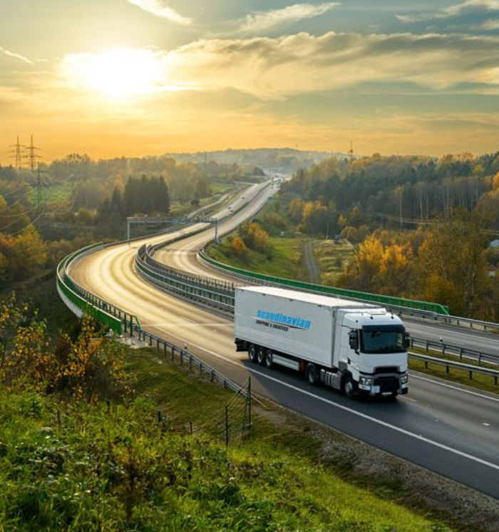 Effektiv lastbilstransport på landsväg | Scandinavian Shipping & Logistics